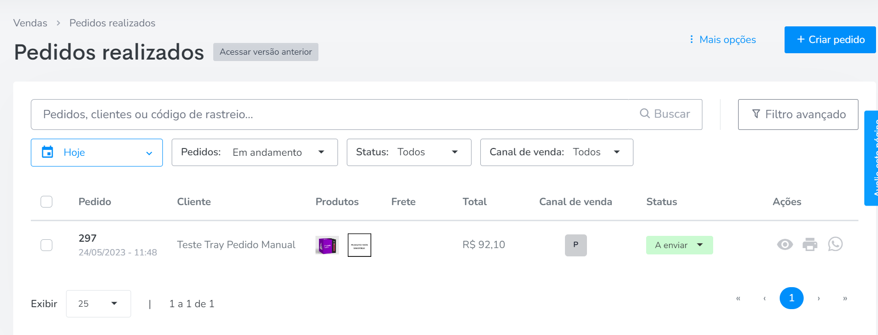 Como Incluir Os Dados Da Nota Fiscal Em Um Pedido Manual Tray Tecnologia Em Ecommerce Ltda 7011